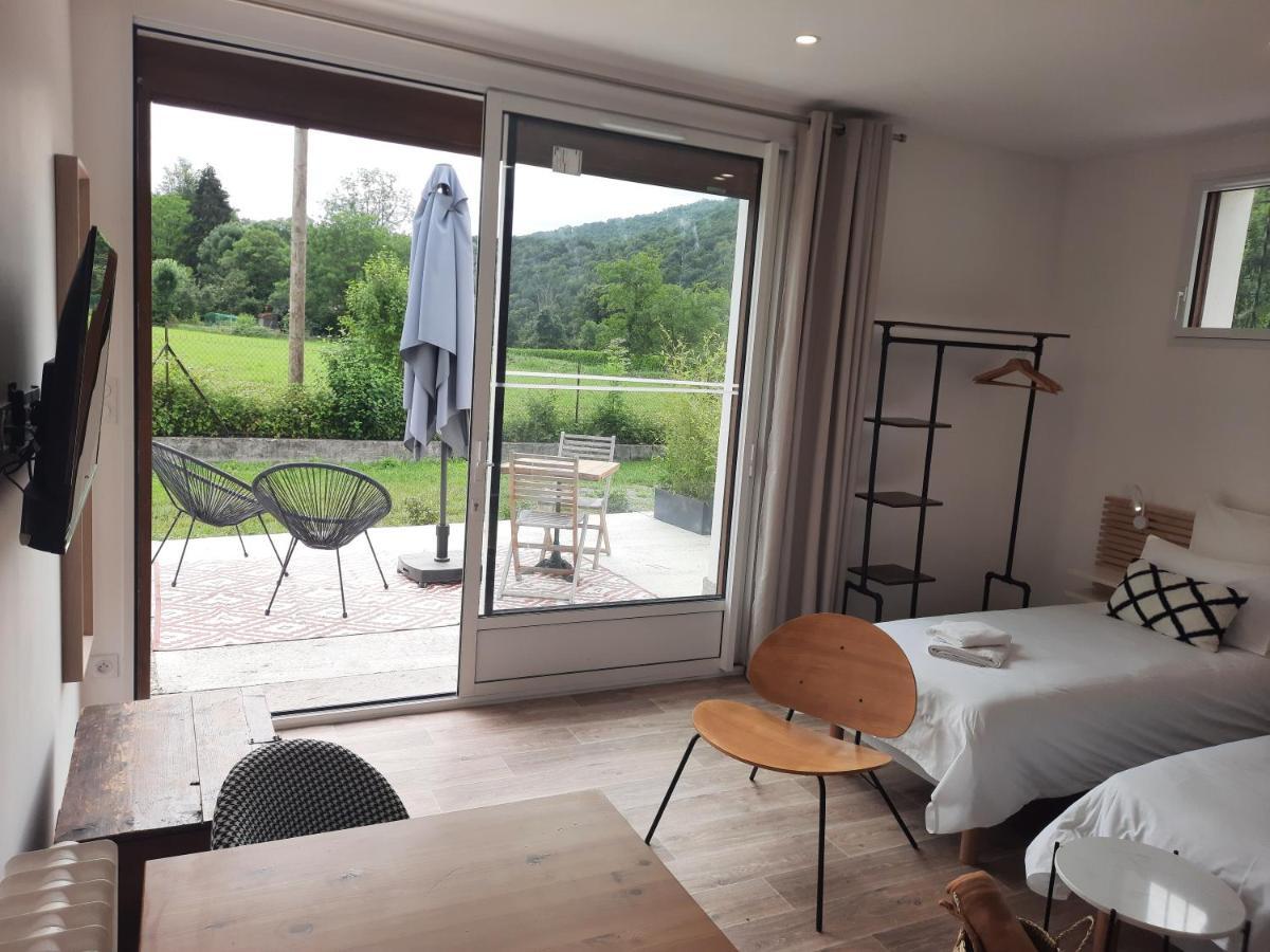 Le Jardin De Moulis, Saint Girons, Ariege, Pyrenees, Bed & Breakfast ภายนอก รูปภาพ